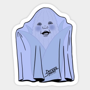 Cornbaby Ghost Sticker